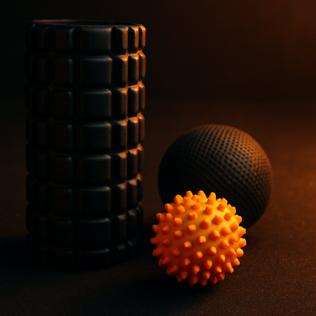 Beartrap recovery equipment in a professional gym environment